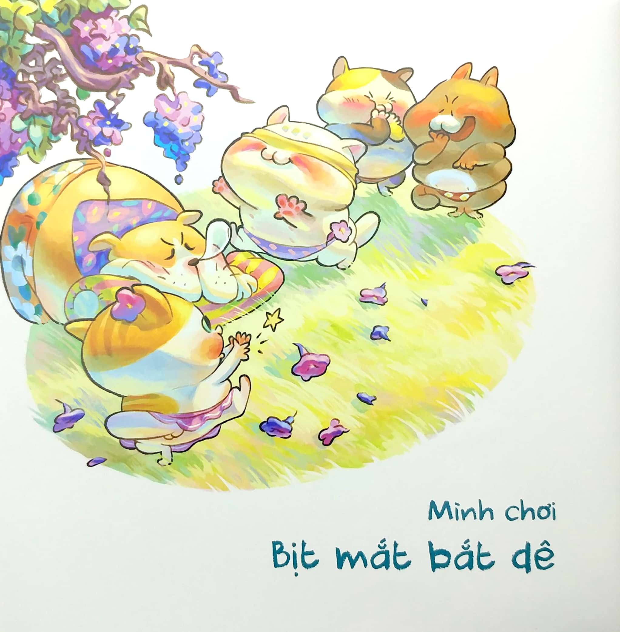 truyện dài kỳ về mèo: bịt mắt bắt mèo