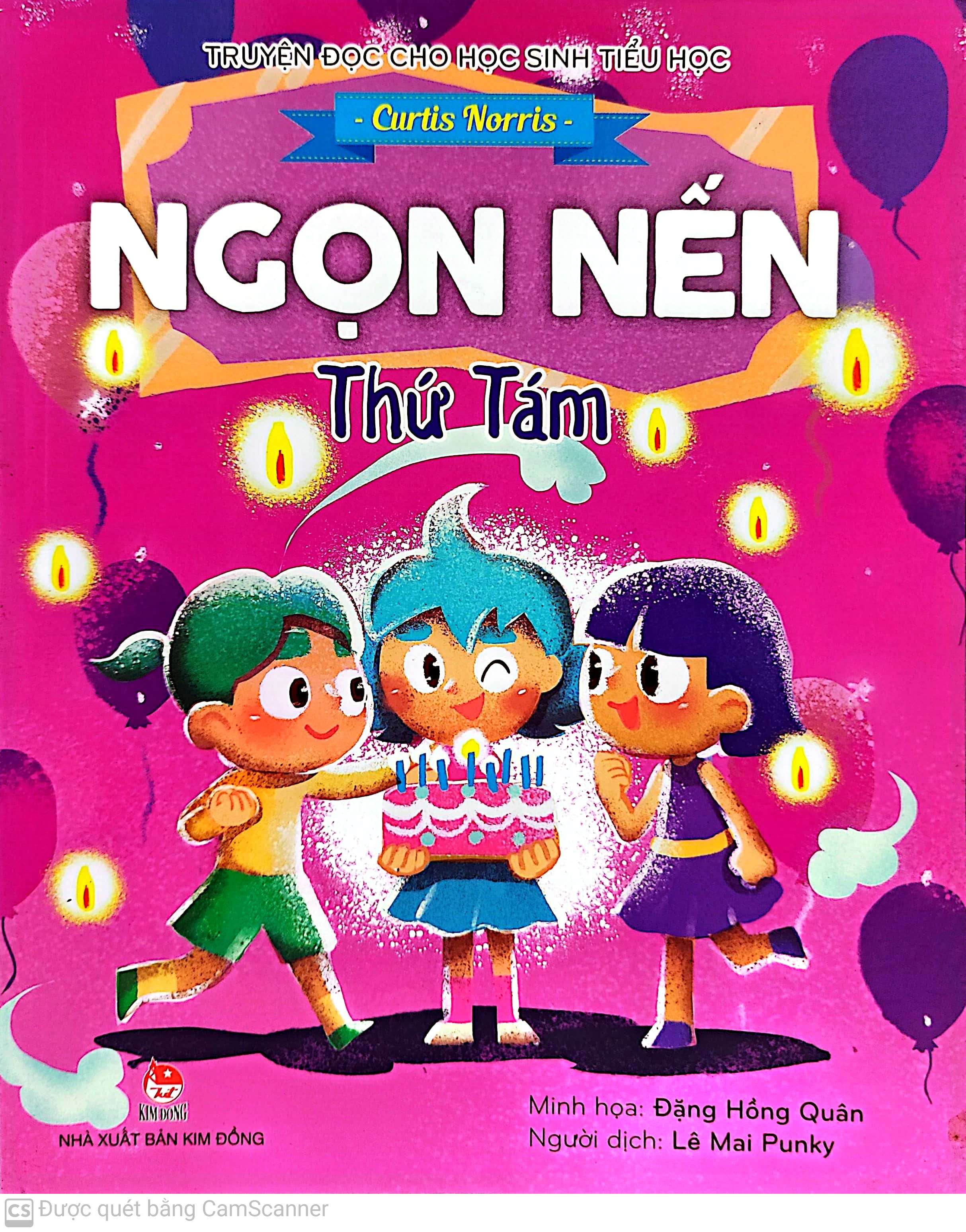 truyện đọc cho học sinh tiểu học - ngọn nến thứ tám (tái bản 2019)