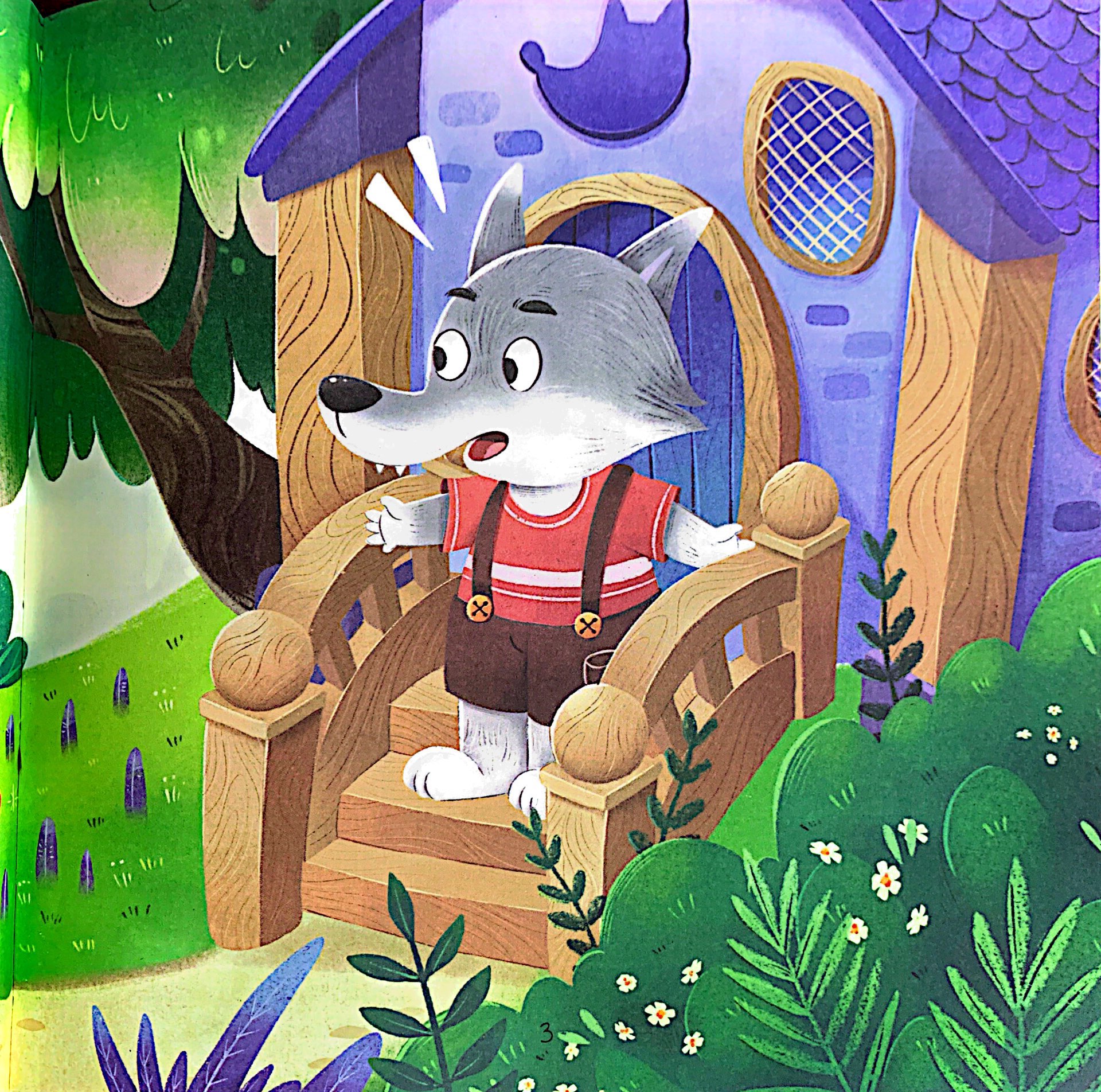 truyện đọc trước giờ ngủ - chiếc bàn mới của sói