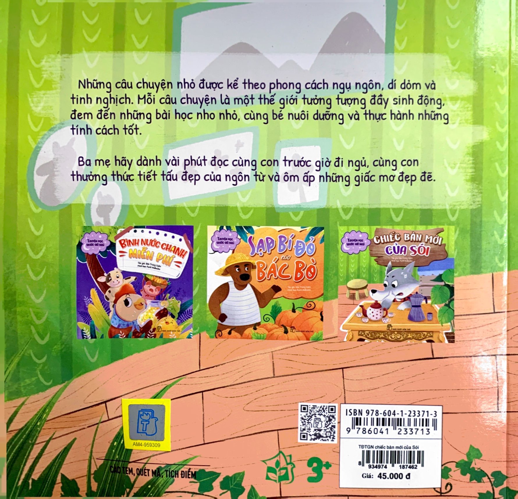 truyện đọc trước giờ ngủ - chiếc bàn mới của sói