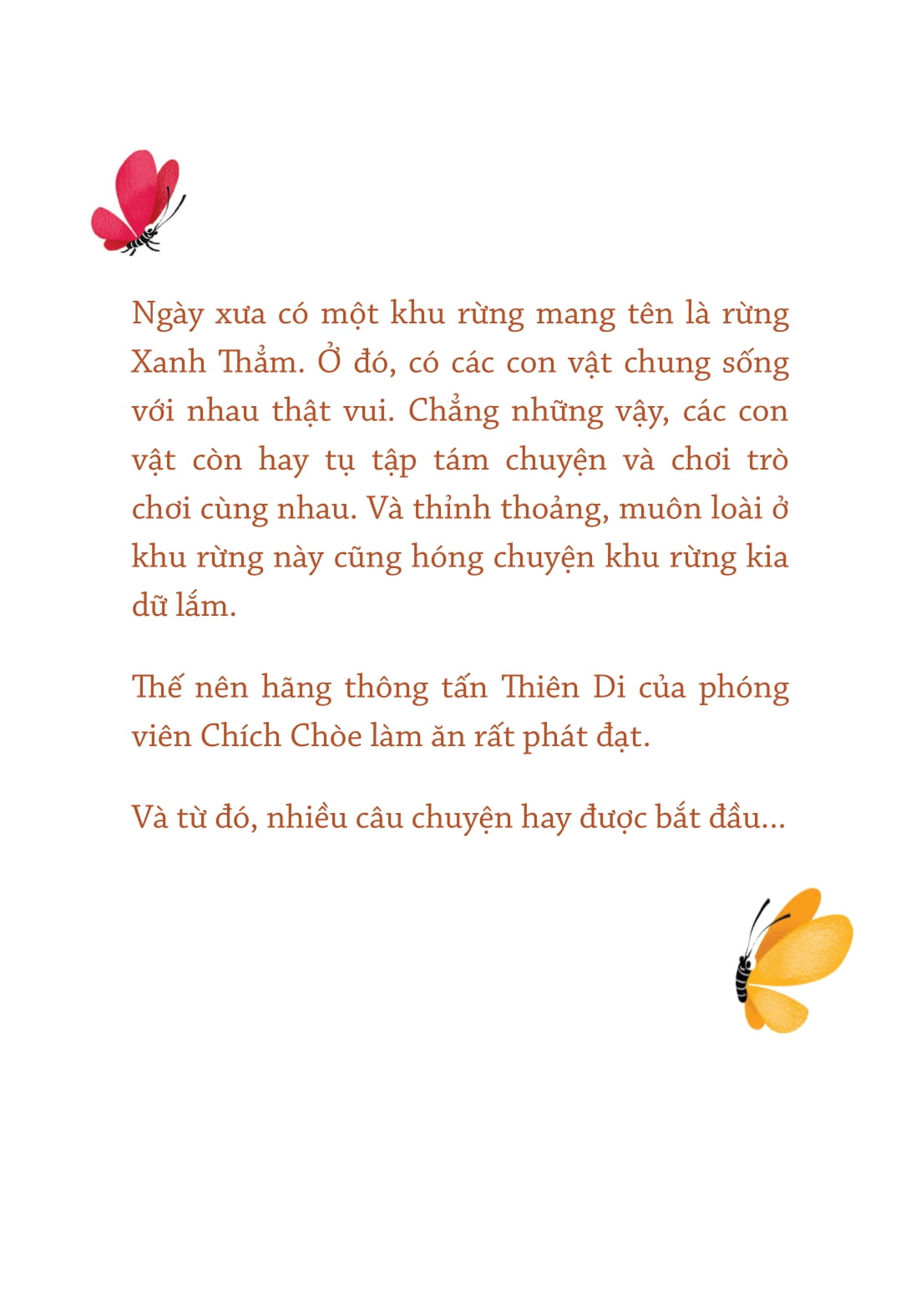 truyện đồng thoại - giúp em giỏi văn - chuyện ở rừng xanh thẳm