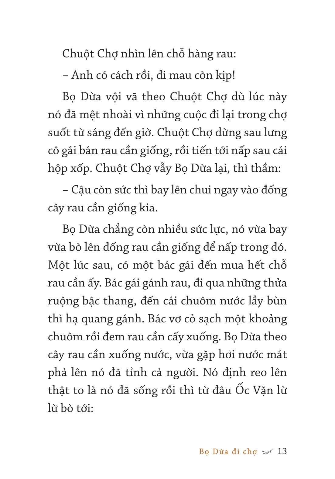 truyện đồng thoại - giúp em giỏi văn - trên mái nhà có cô xin tương