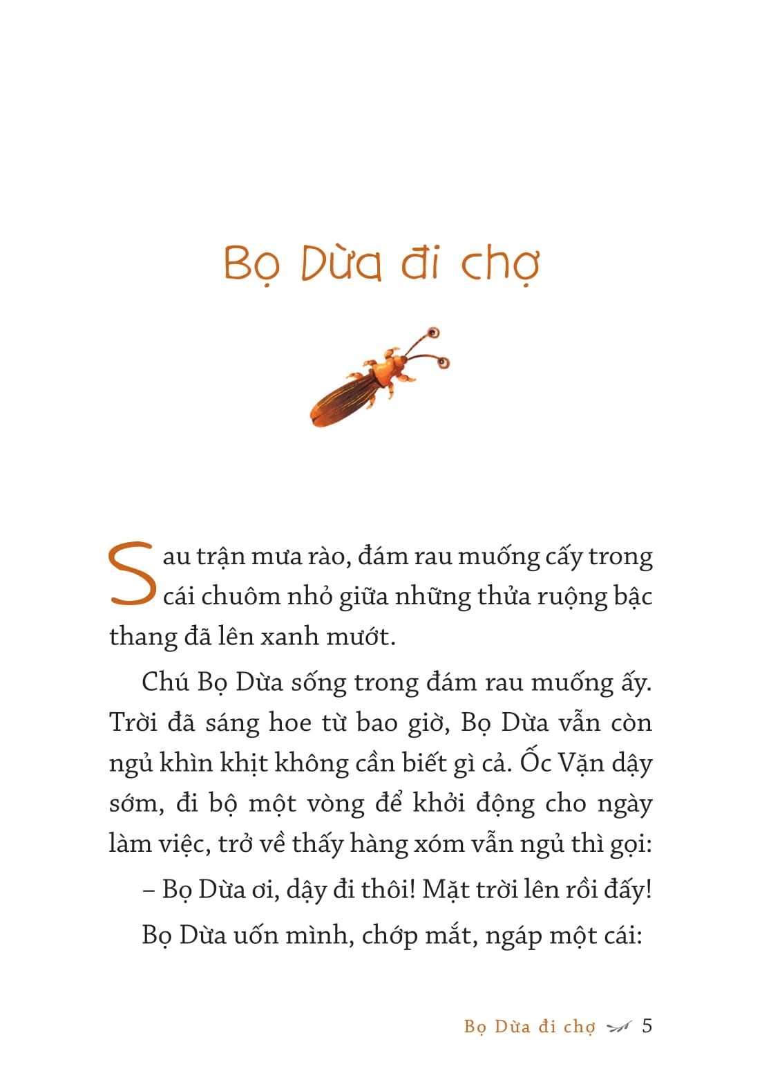 truyện đồng thoại - giúp em giỏi văn - trên mái nhà có cô xin tương