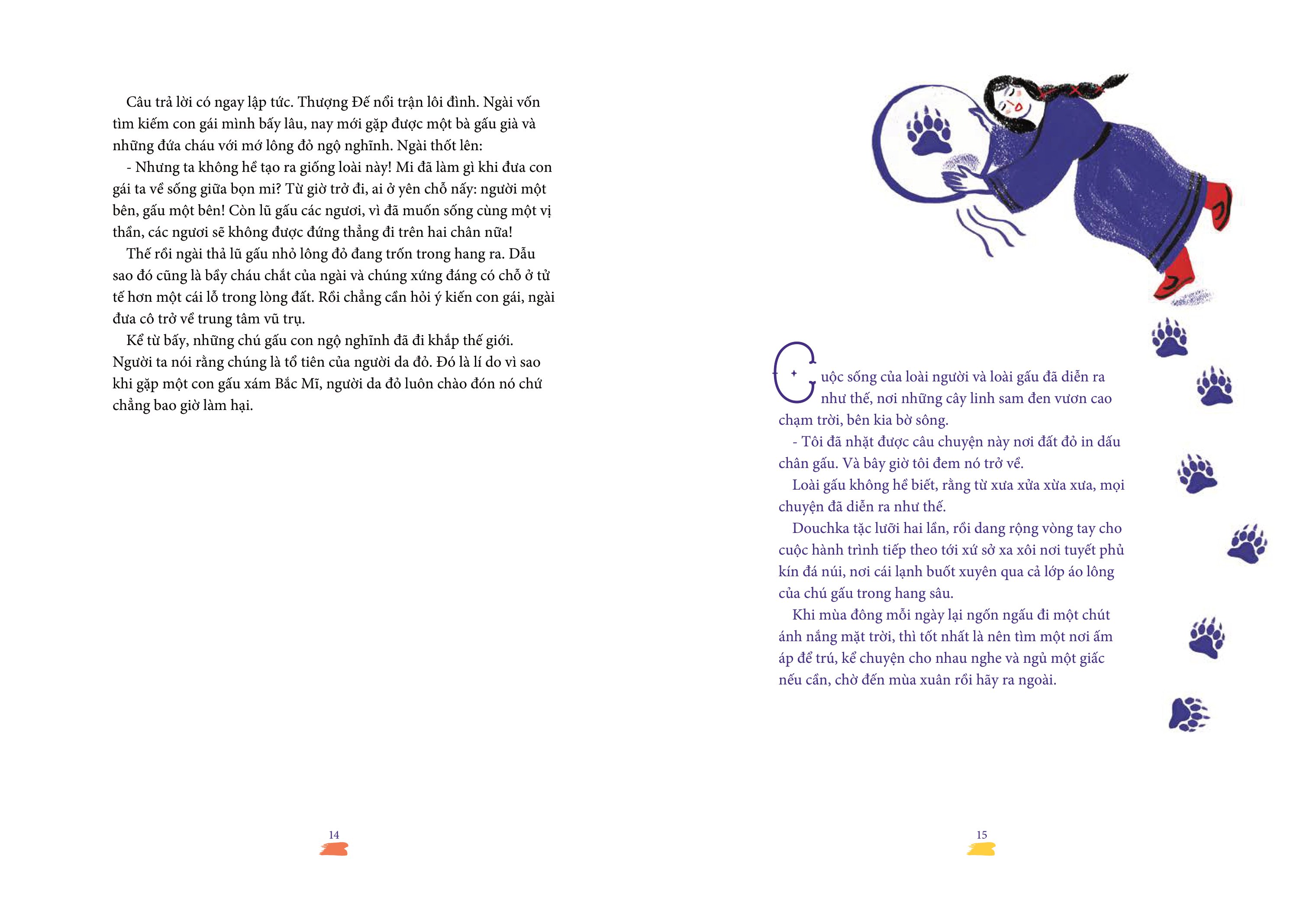 truyện gấu bốn phương - những truyện cổ kì thú về loài gấu