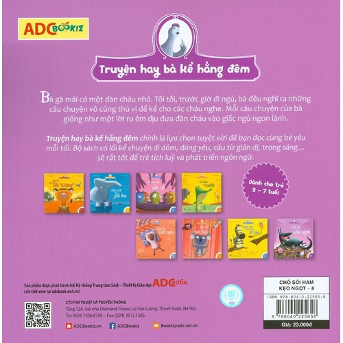 truyện hay bà kể hằng đêm - chó sói ham kẹo ngọt