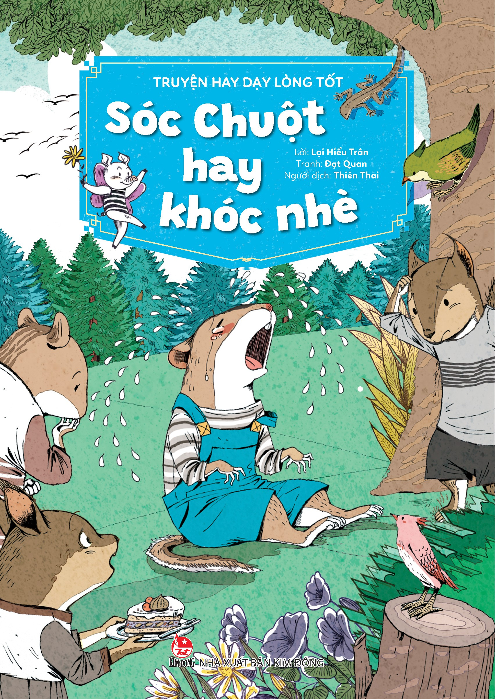 truyện hay dạy lòng tốt - sóc chuột hay khóc nhè