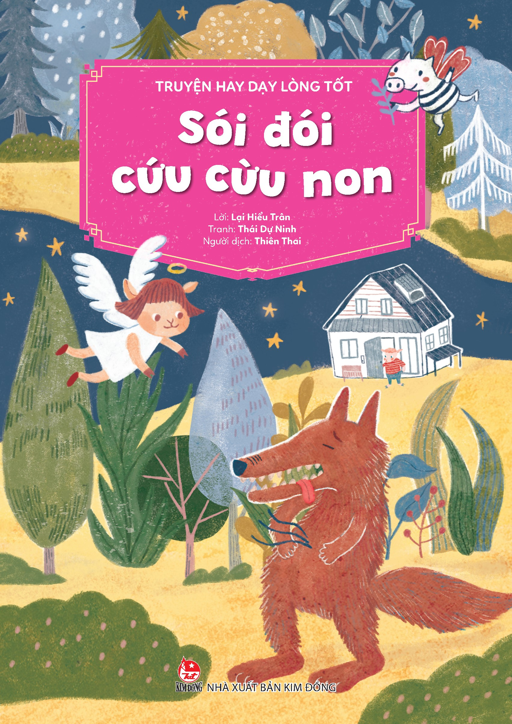 truyện hay dạy lòng tốt - sói đói cứu cừu non