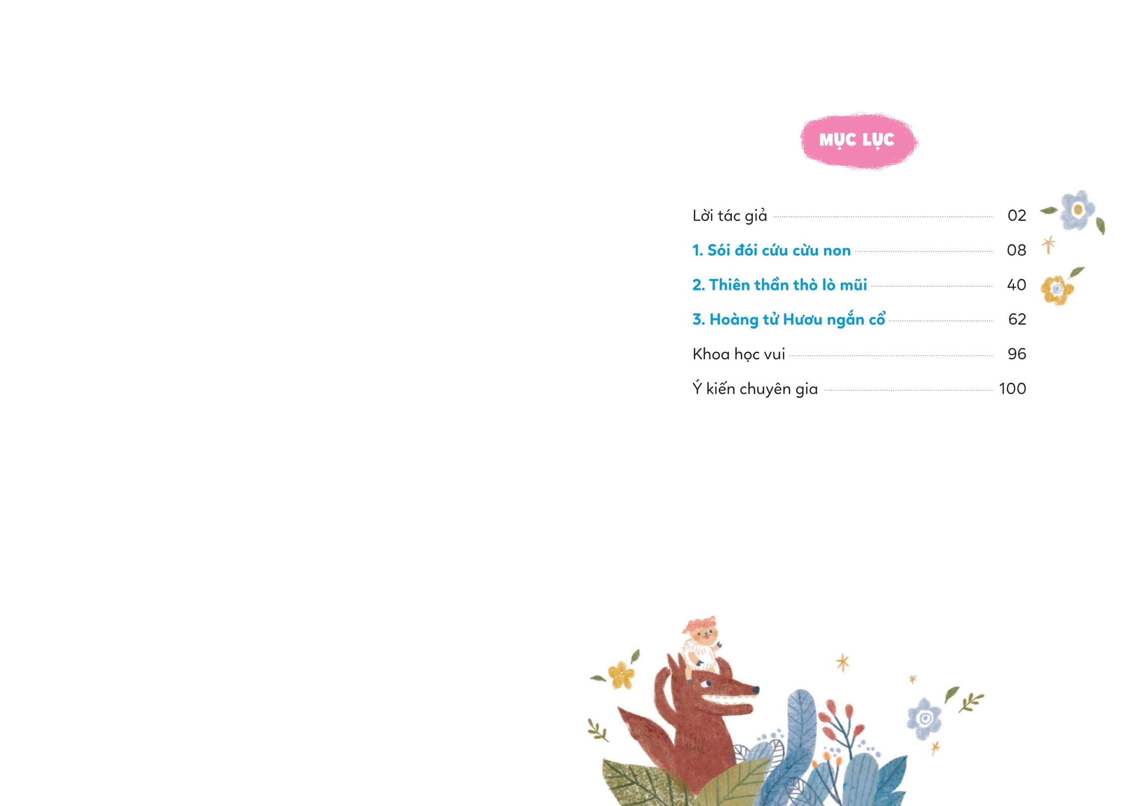 truyện hay dạy lòng tốt - sói đói cứu cừu non