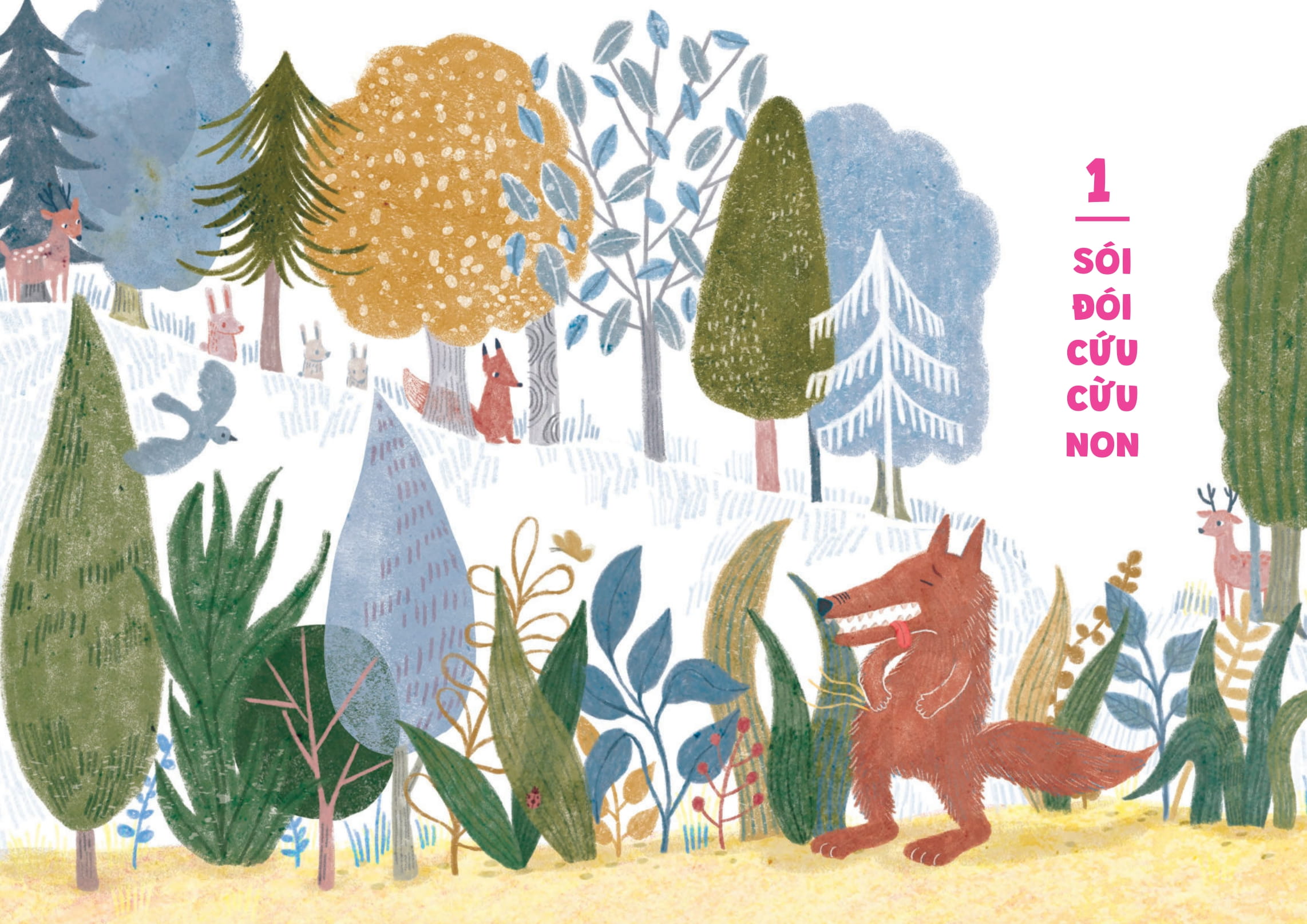 truyện hay dạy lòng tốt - sói đói cứu cừu non