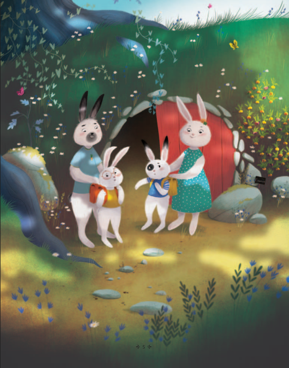 truyện hay giúp trẻ thông thái - chị em thỏ thích tự do