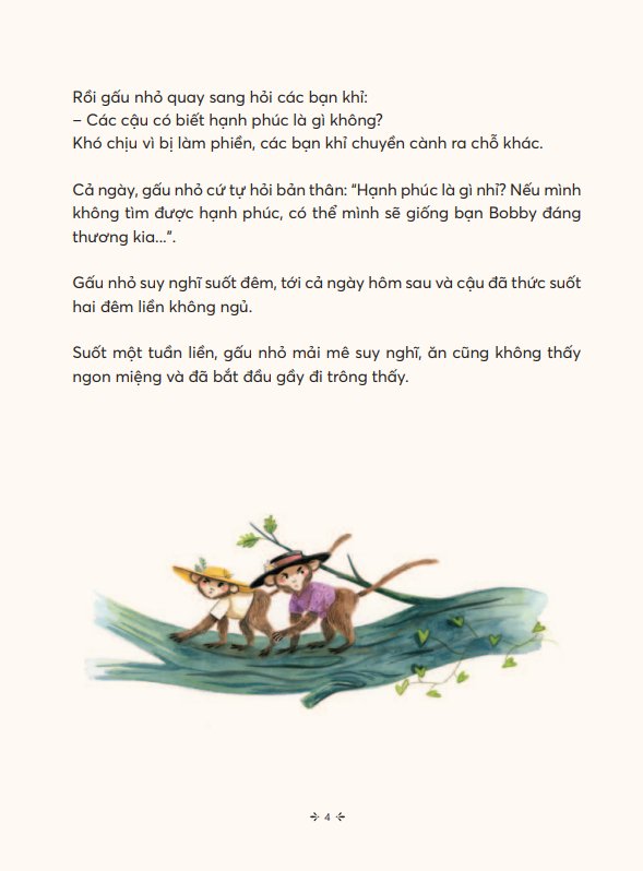 truyện hay giúp trẻ thông thái - gấu nhỏ và ước mơ hạnh phúc