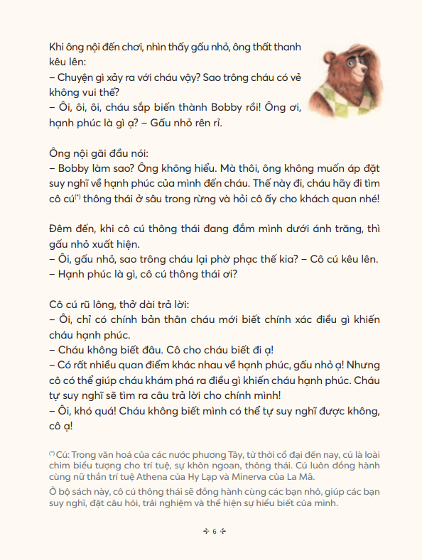 truyện hay giúp trẻ thông thái - gấu nhỏ và ước mơ hạnh phúc