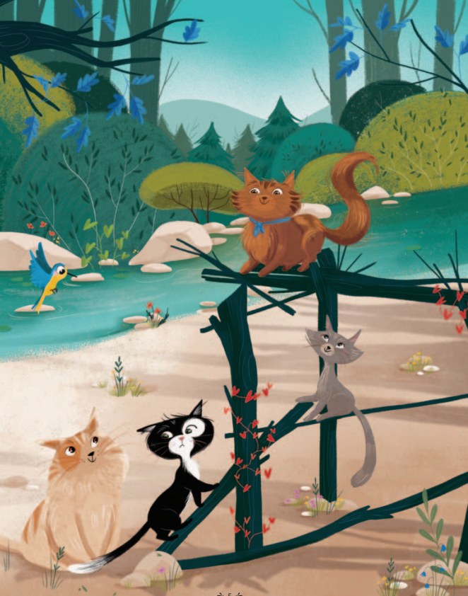 truyện hay giúp trẻ thông thái - mèo con dũng cảm