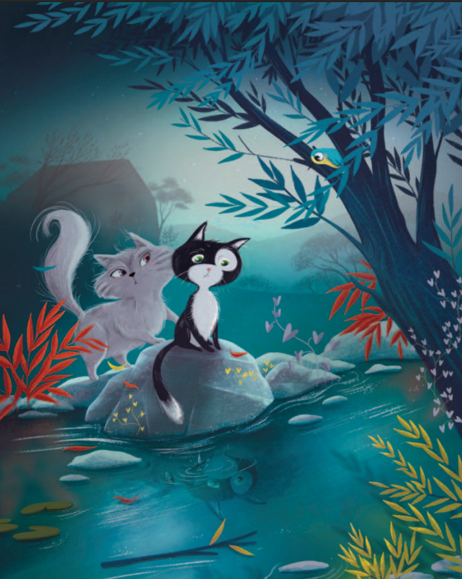 truyện hay giúp trẻ thông thái - mèo con dũng cảm