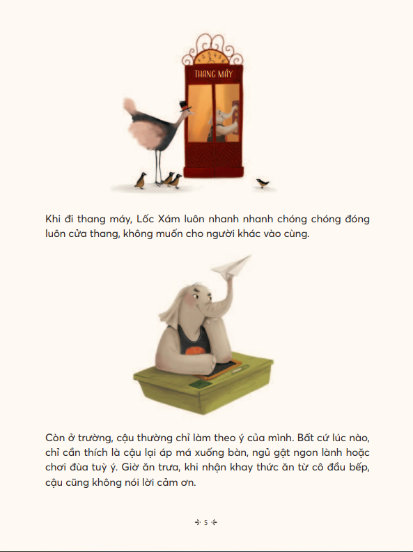 truyện hay giúp trẻ thông thái - voi con biết tôn trọng mọi người