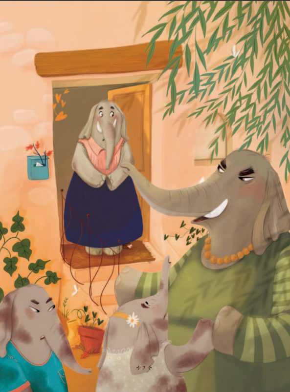 truyện hay giúp trẻ thông thái - voi con biết tôn trọng mọi người