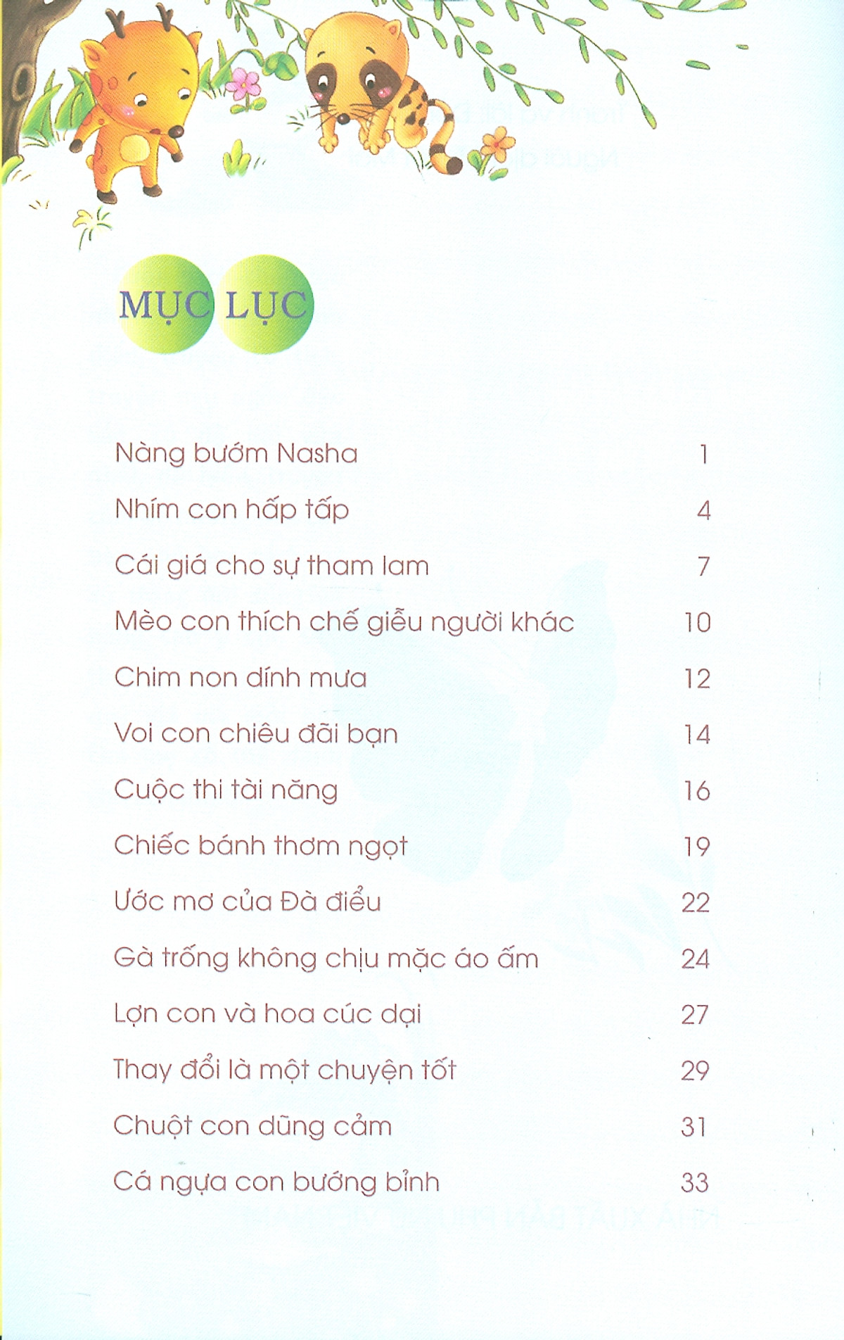 truyện hay mỗi ngày - bồi dưỡng tính cách tốt