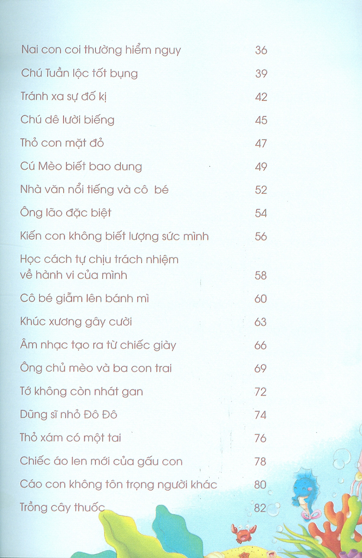 truyện hay mỗi ngày - bồi dưỡng tính cách tốt