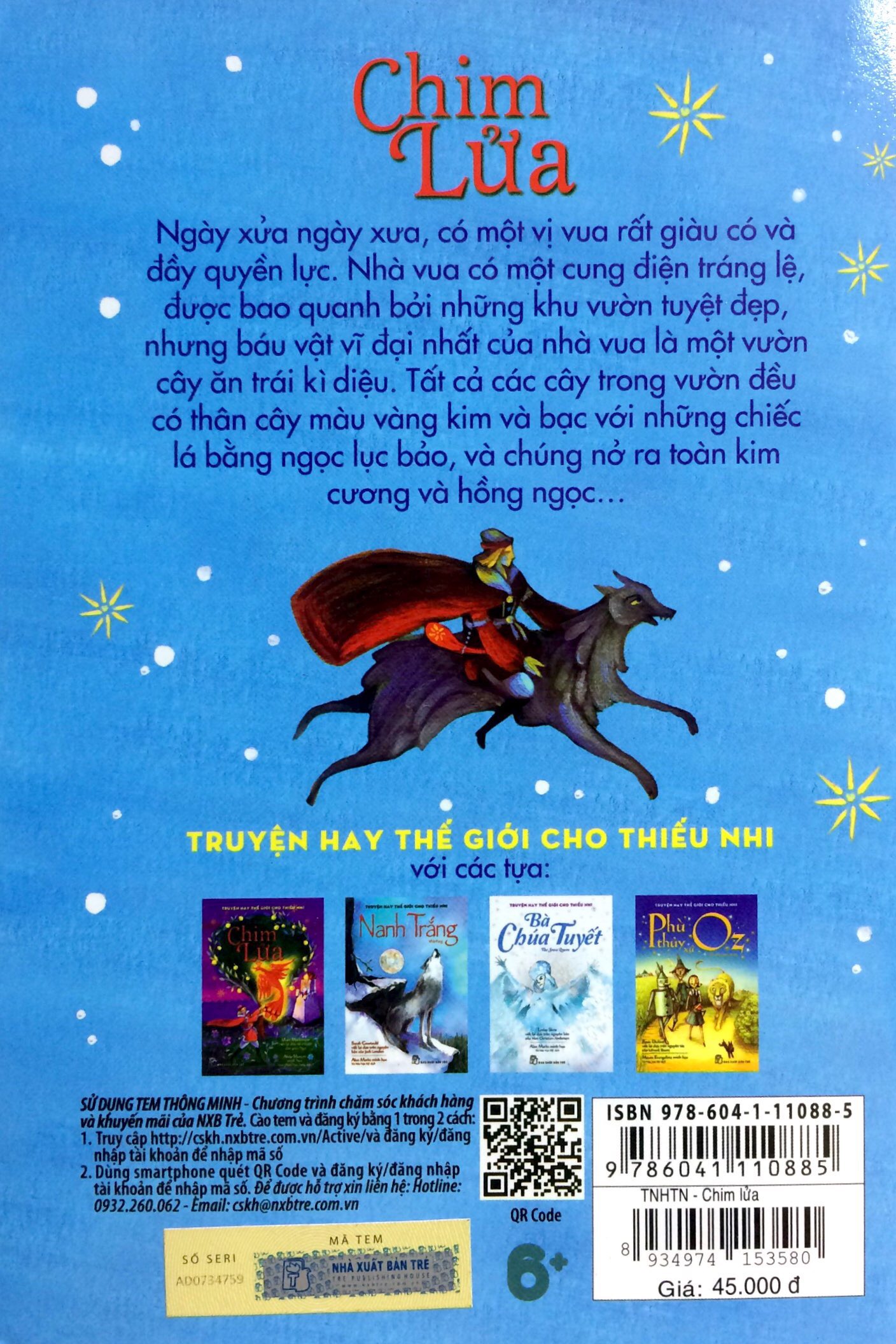 truyện hay thế giới cho thiếu nhi - chim lửa