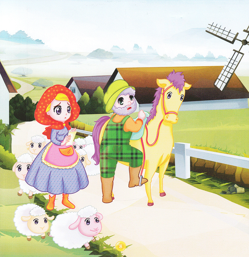 truyện hoàng tử và công chúa - cô gái chăn cừu