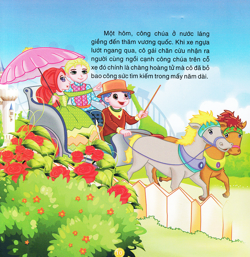 truyện hoàng tử và công chúa - cô gái chăn cừu