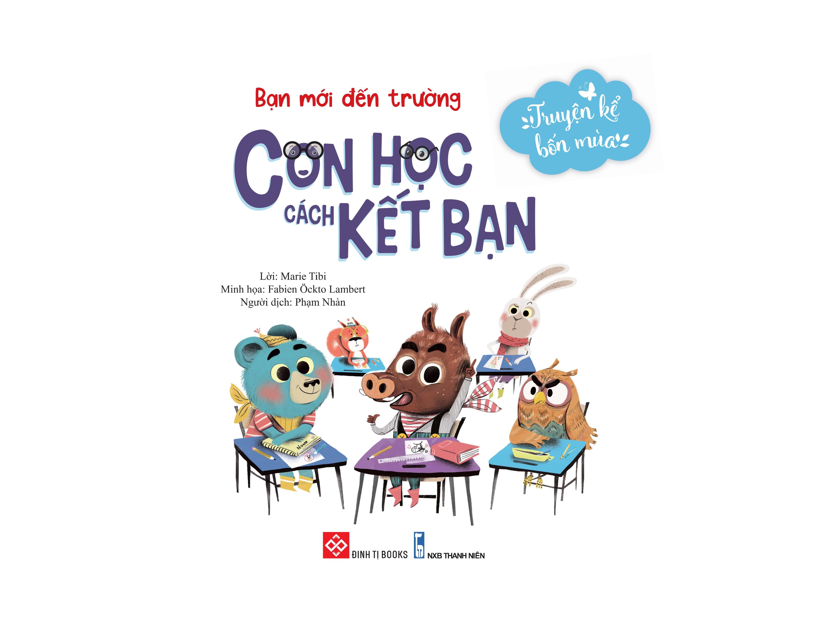 truyện kể bốn mùa - bạn mới đến trường - con học cách kết bạn