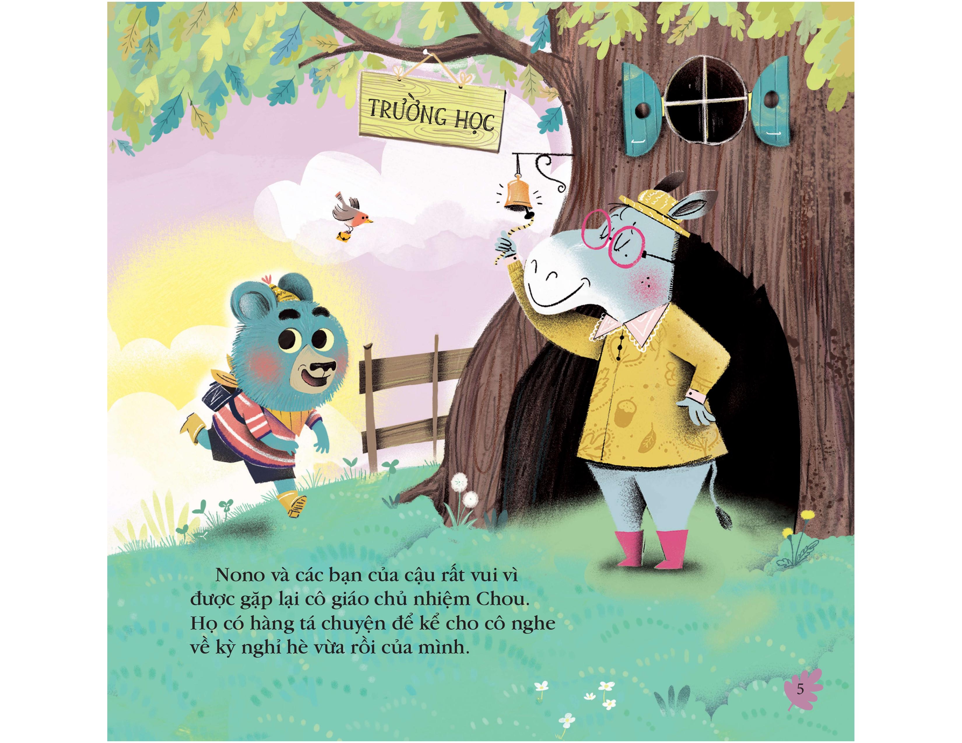 truyện kể bốn mùa - bạn mới đến trường - con học cách kết bạn