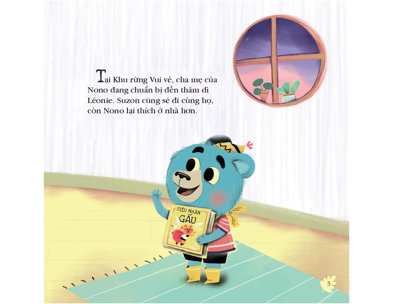 truyện kể bốn mùa - chỉ sợ một chút thôi - giúp con biết ứng phó khi gặp nguy hiểm