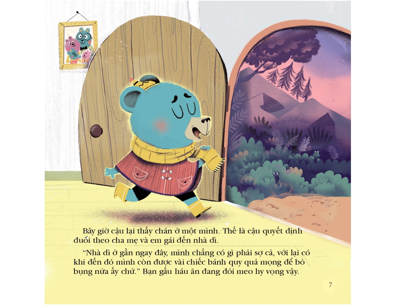 truyện kể bốn mùa - chỉ sợ một chút thôi - giúp con biết ứng phó khi gặp nguy hiểm