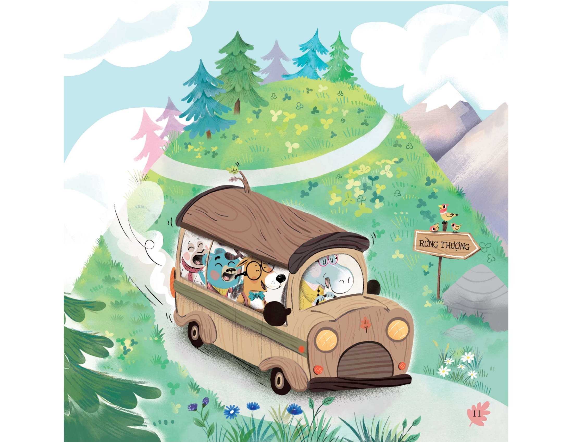 truyện kể bốn mùa - chuyến du ngoạn kỳ thú - đoàn kết là sức mạnh