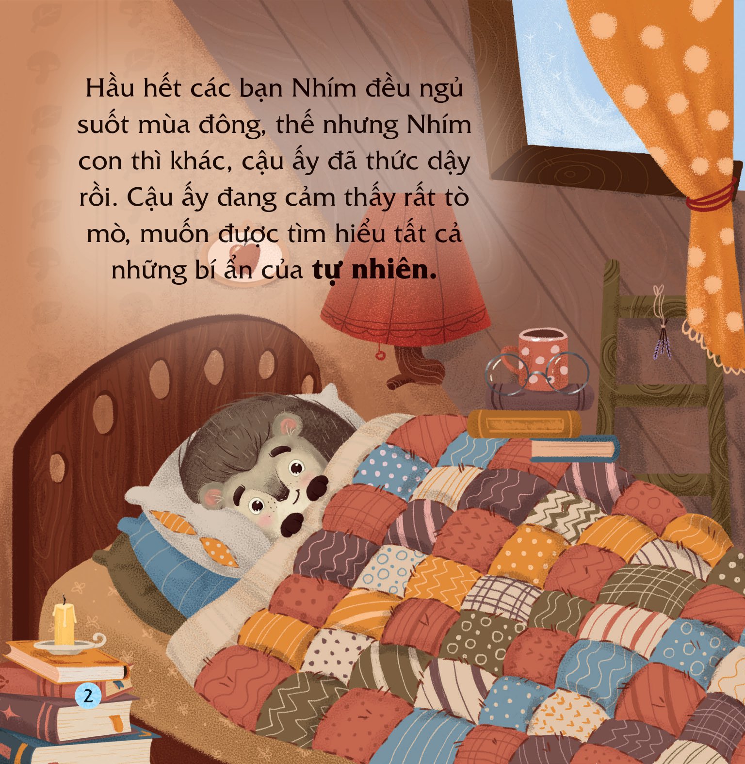 truyện kể bốn mùa - nhím con ham học hỏi - bí mật của mùa đông