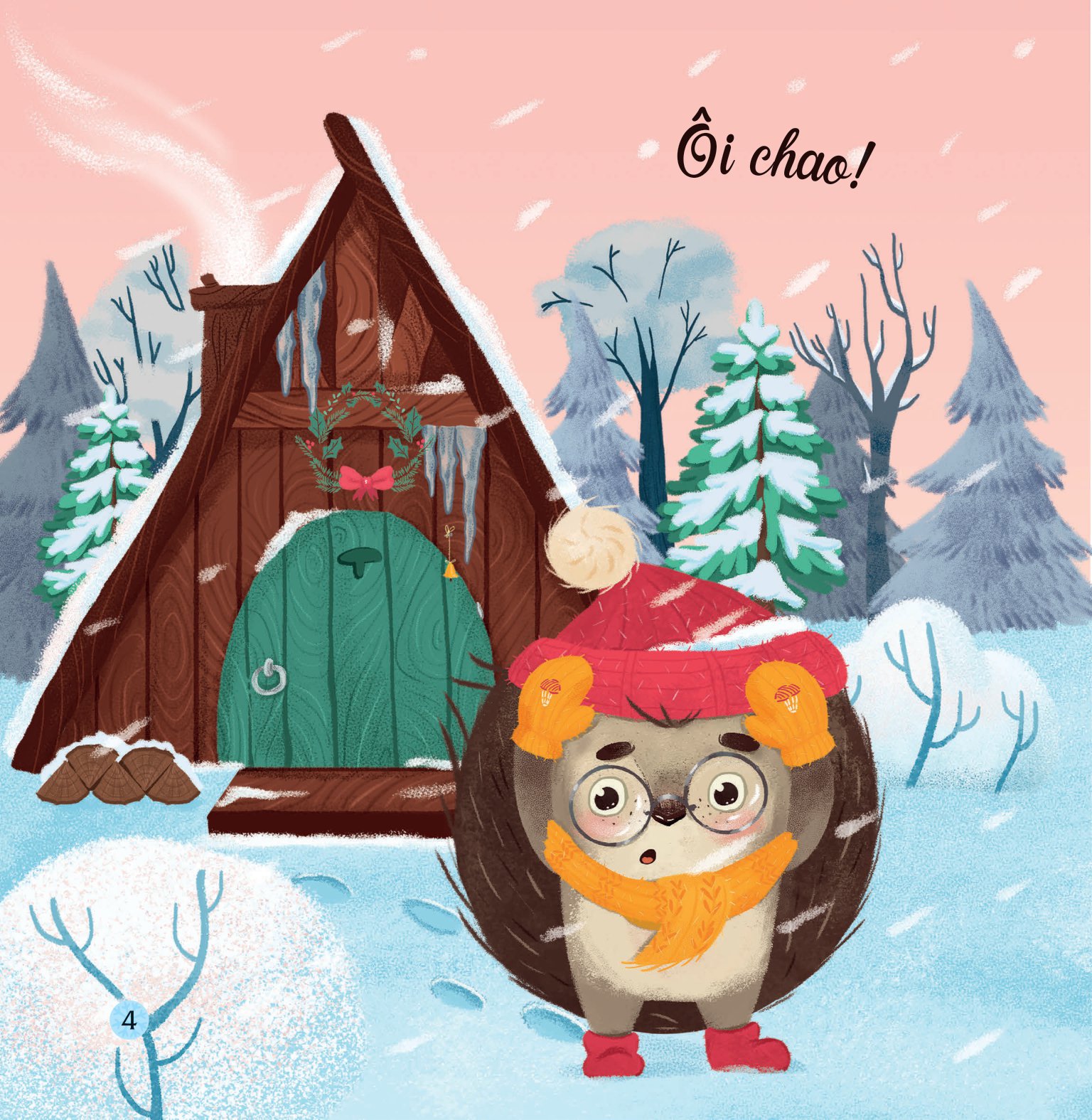 truyện kể bốn mùa - nhím con ham học hỏi - bí mật của mùa đông