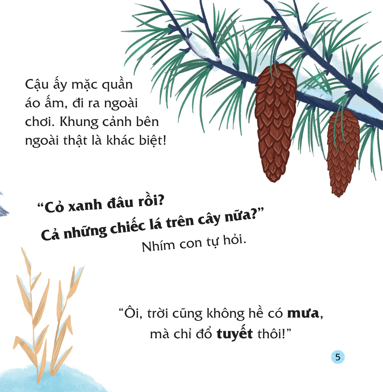 truyện kể bốn mùa - nhím con ham học hỏi - bí mật của mùa đông