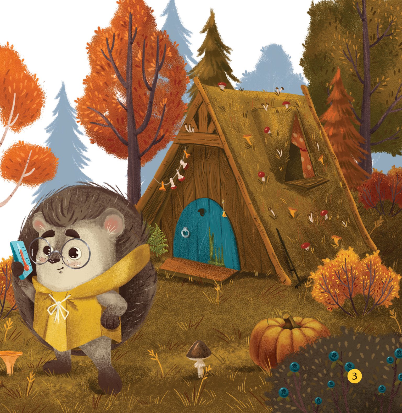 truyện kể bốn mùa - nhím con ham học hỏi - điều kỳ diệu của mùa thu