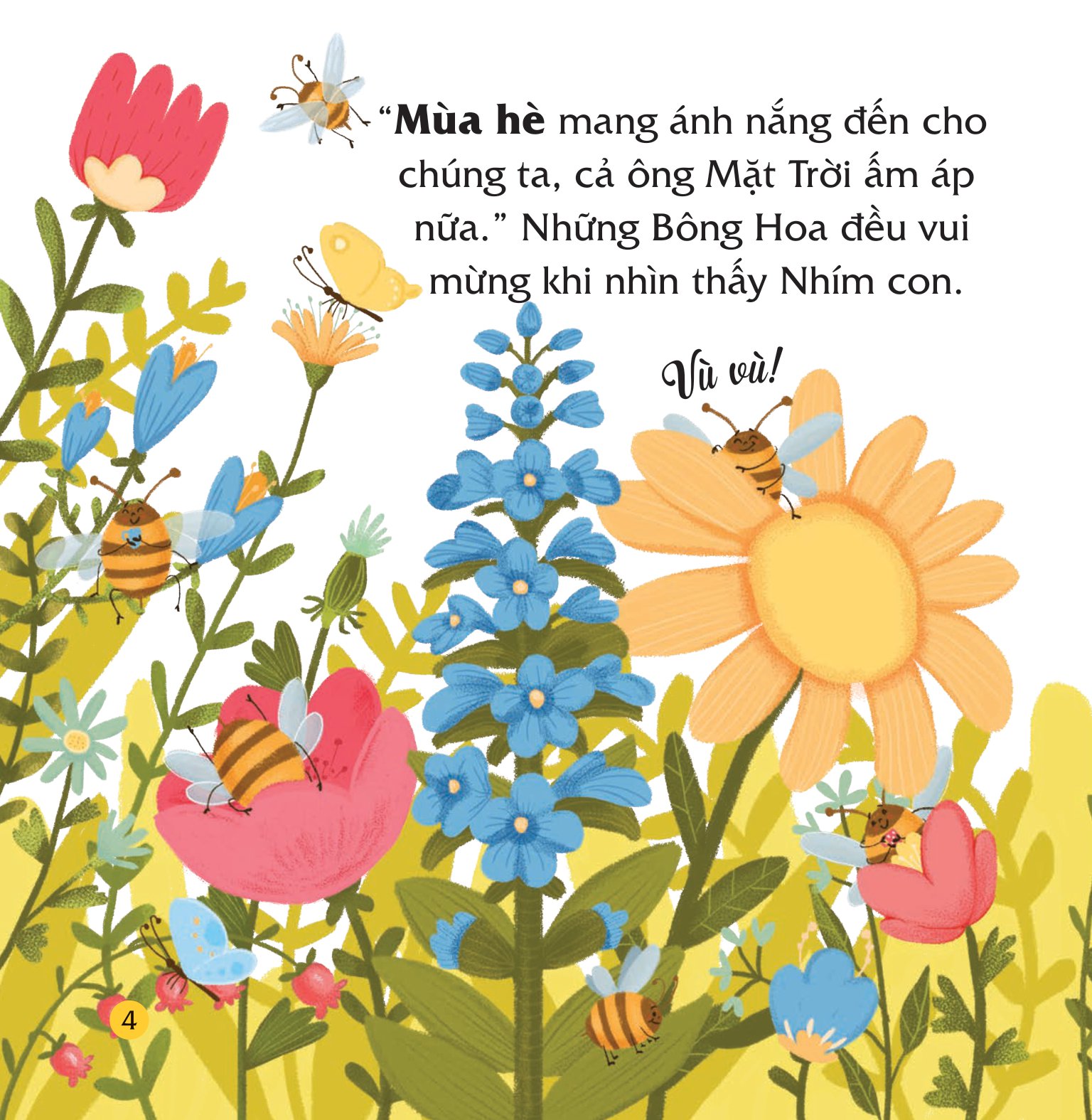 truyện kể bốn mùa - nhím con ham học hỏi - món quà của mùa hè