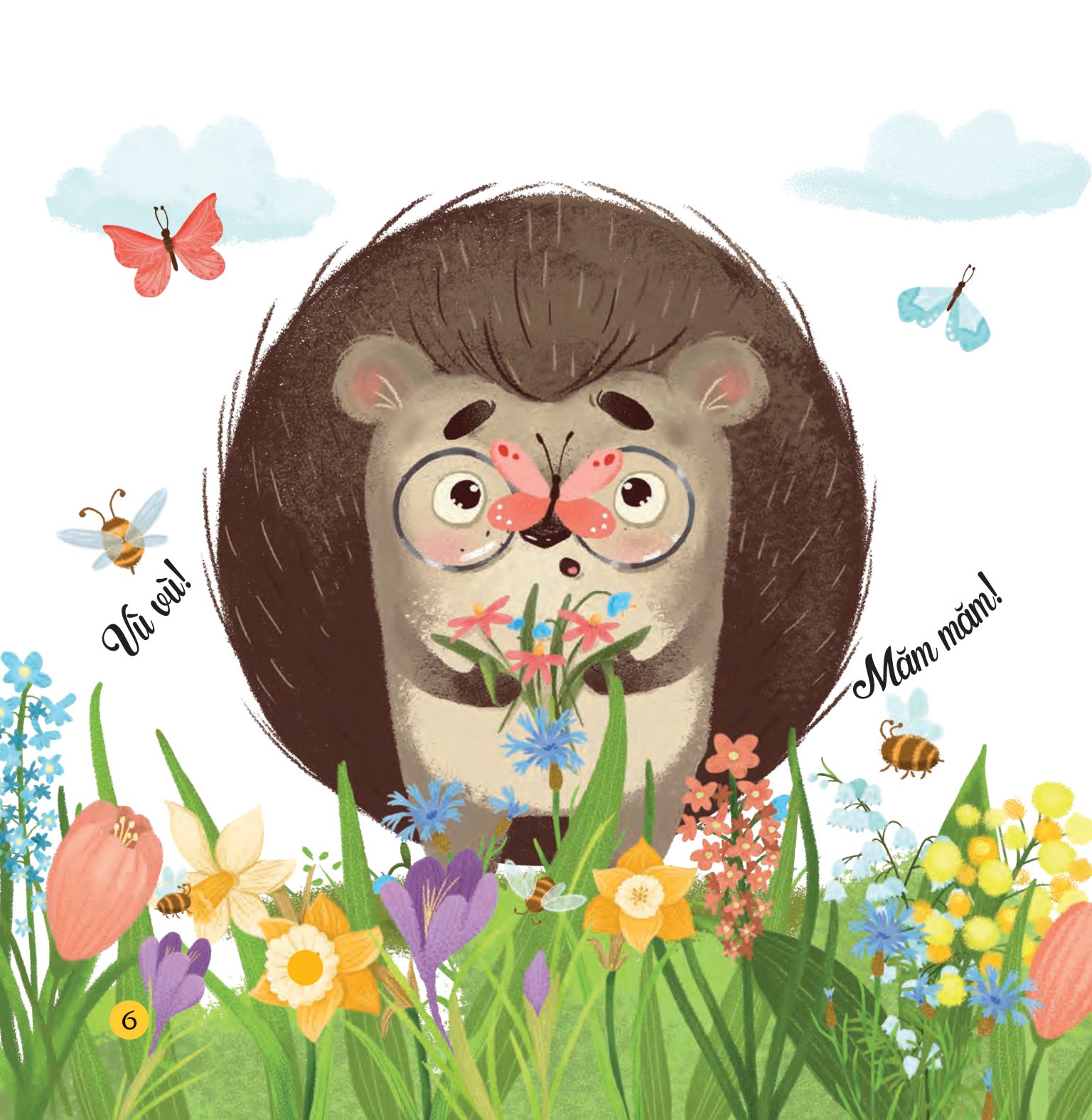 truyện kể bốn mùa - nhím con ham học hỏi - món quà của mùa hè