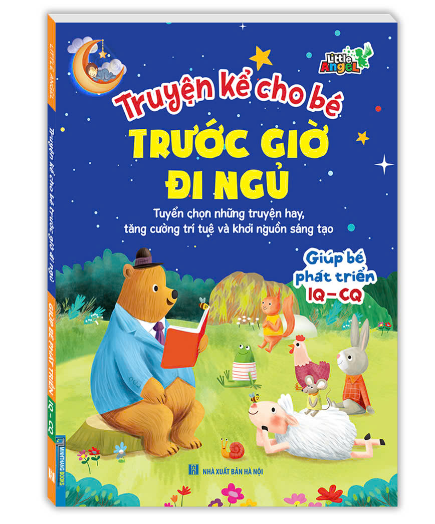 truyện kể cho bé trước giờ đi ngủ - giúp bé phát triển iq - cq