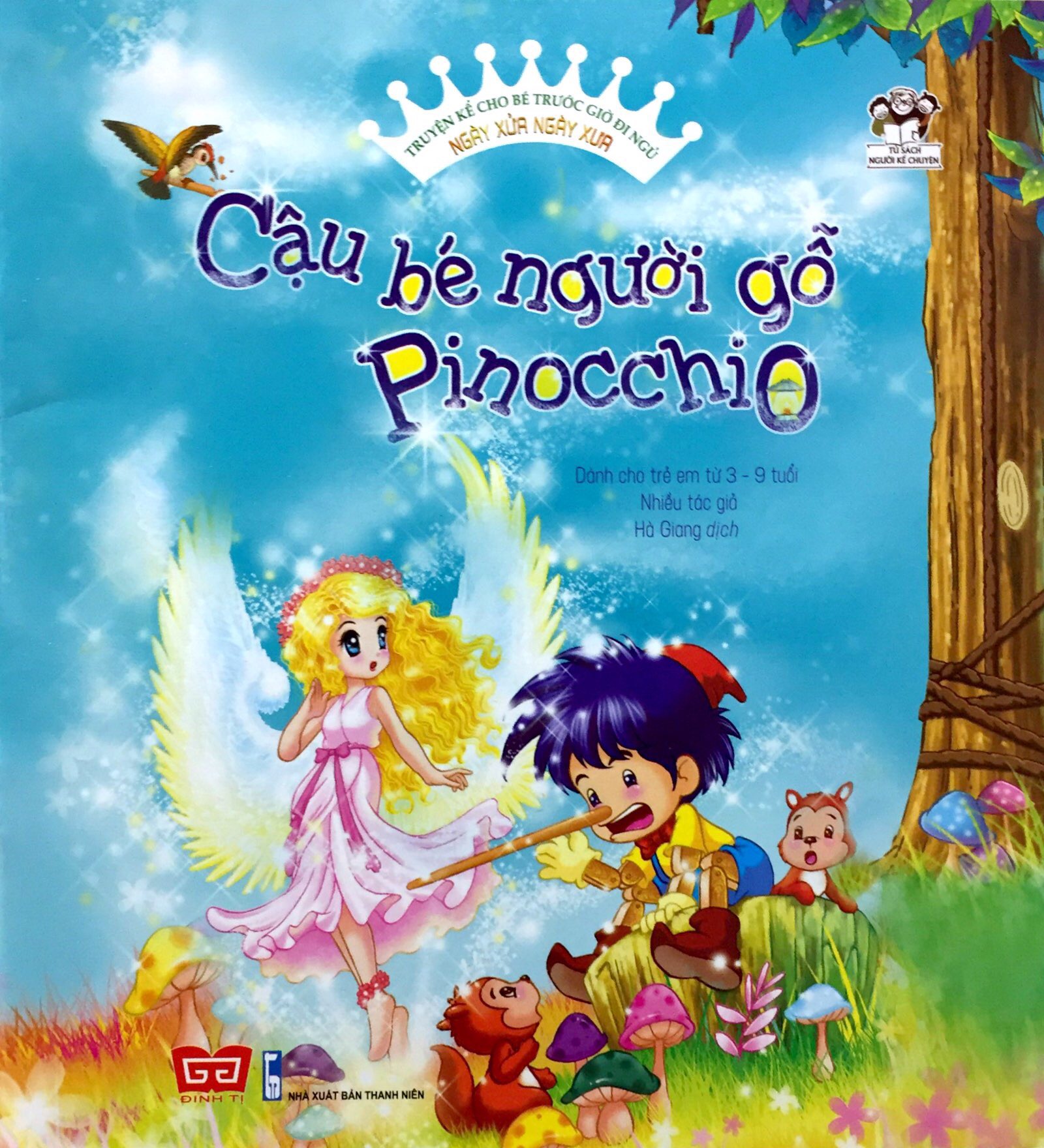 truyện kể cho bé trước giờ đi ngủ - ngày xửa ngày xưa: cậu bé người gỗ pinocchio
