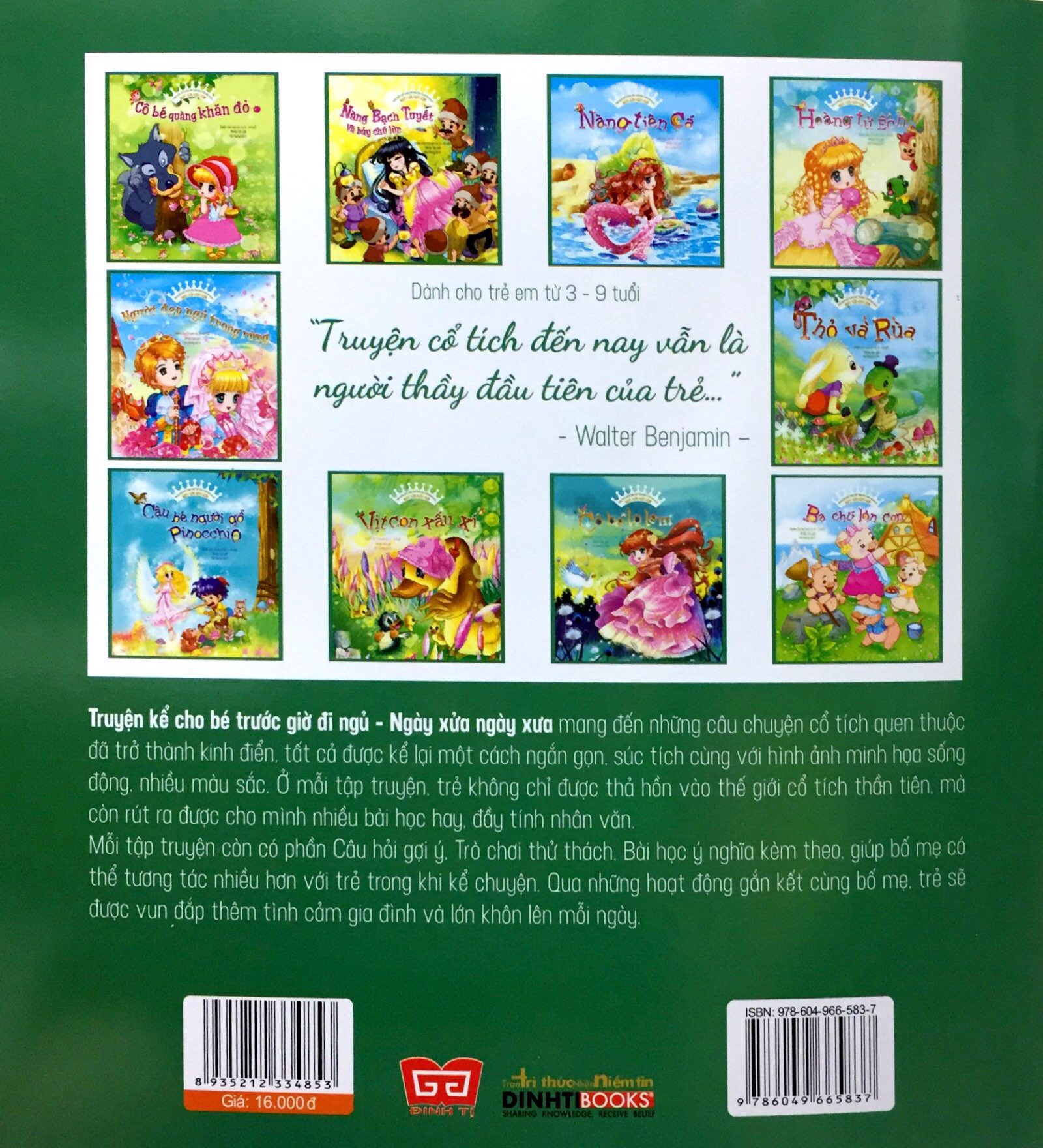 truyện kể cho bé trước giờ đi ngủ - ngày xửa ngày xưa: cậu bé người gỗ pinocchio