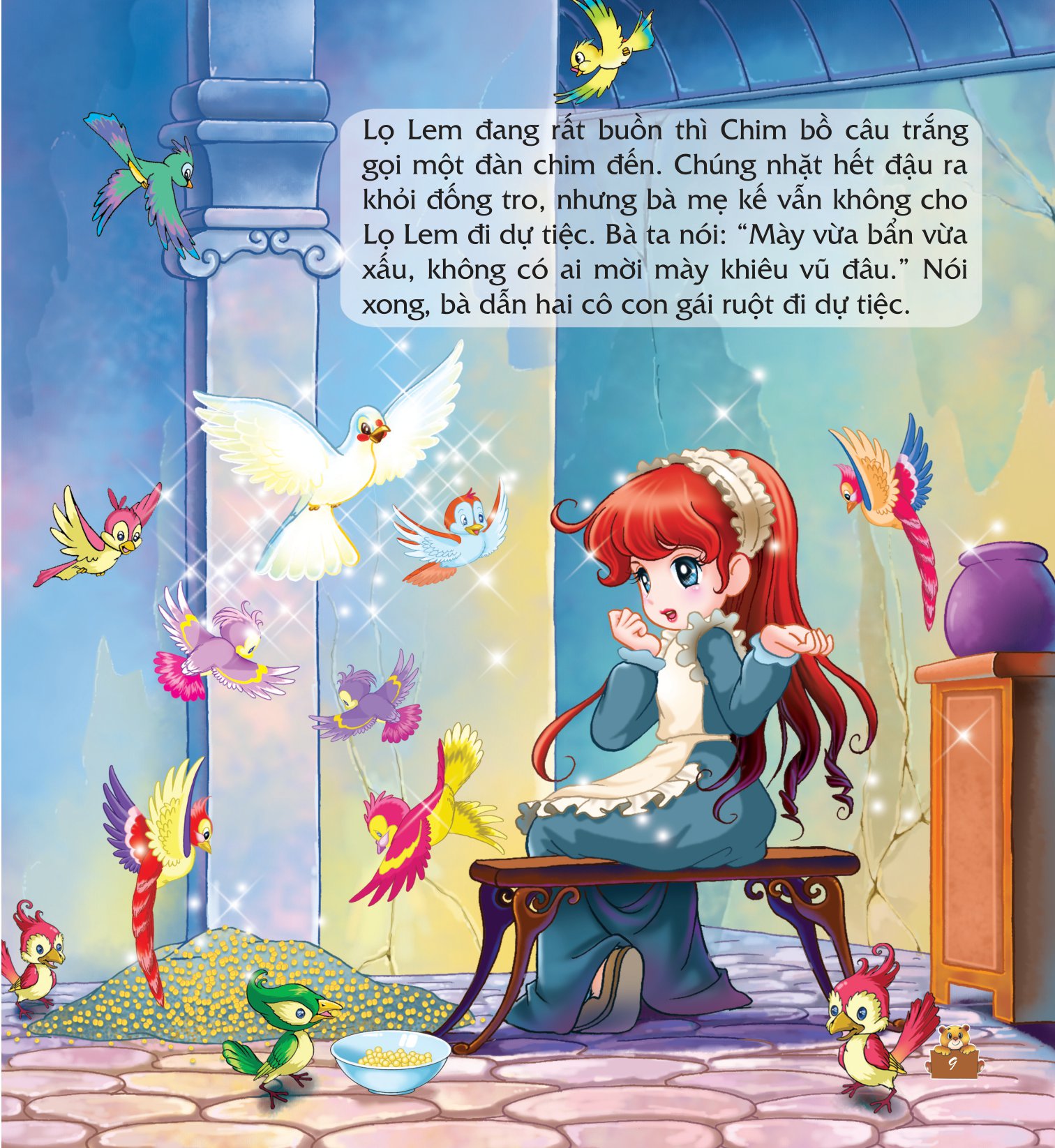 truyện kể cho bé trước giờ đi ngủ - ngày xửa ngày xưa: cô bé lọ lem