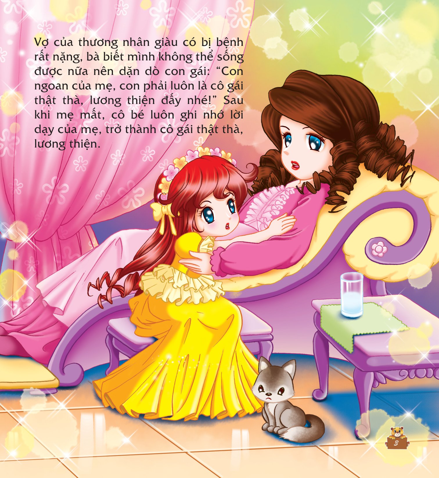 truyện kể cho bé trước giờ đi ngủ - ngày xửa ngày xưa: cô bé lọ lem