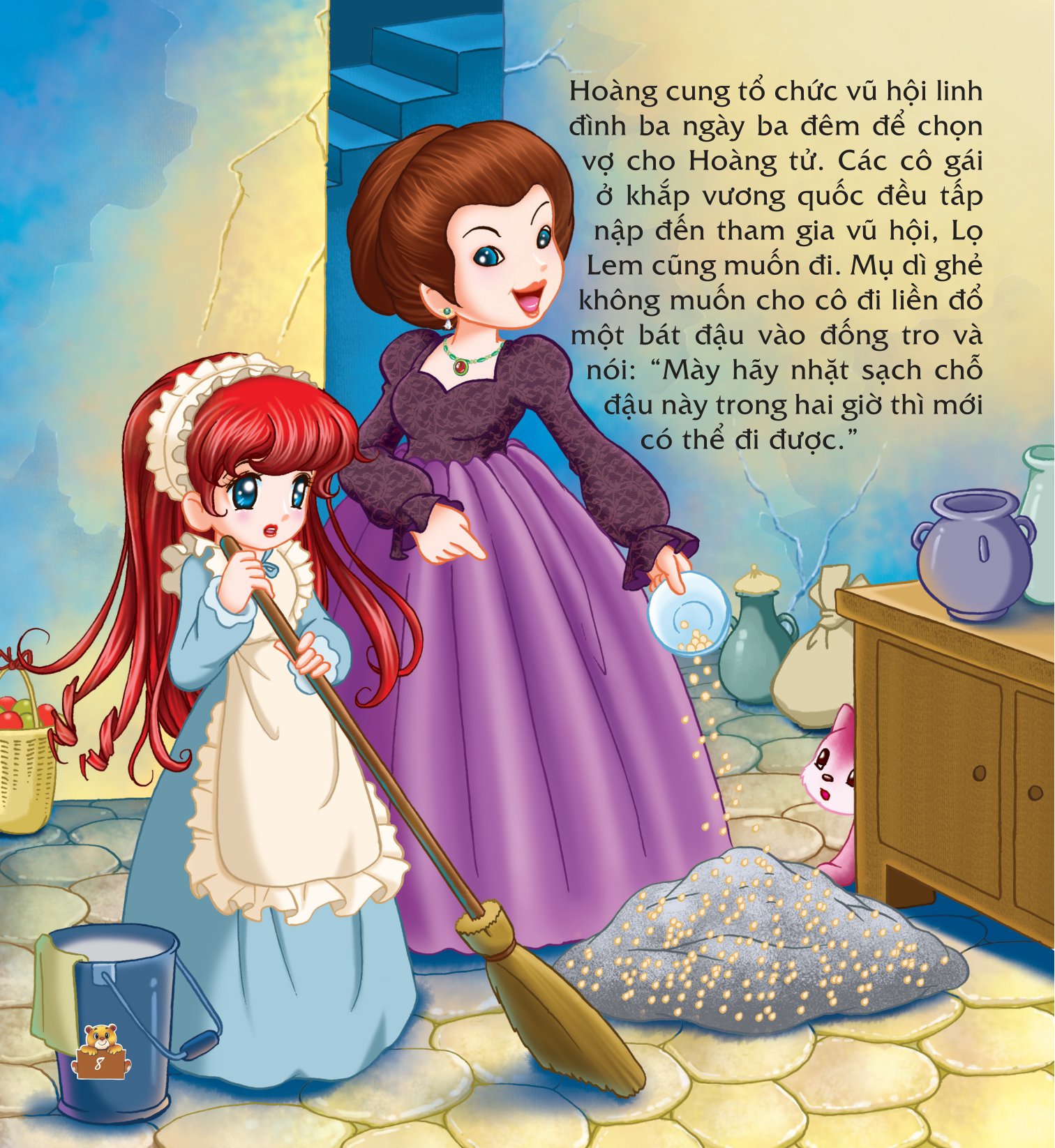 truyện kể cho bé trước giờ đi ngủ - ngày xửa ngày xưa: cô bé lọ lem