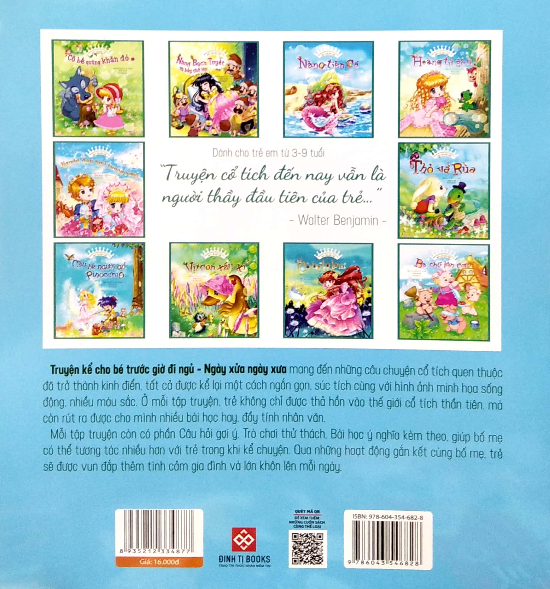 truyện kể cho bé trước giờ đi ngủ - ngày xửa ngày xưa: cô bé quàng khăn đỏ