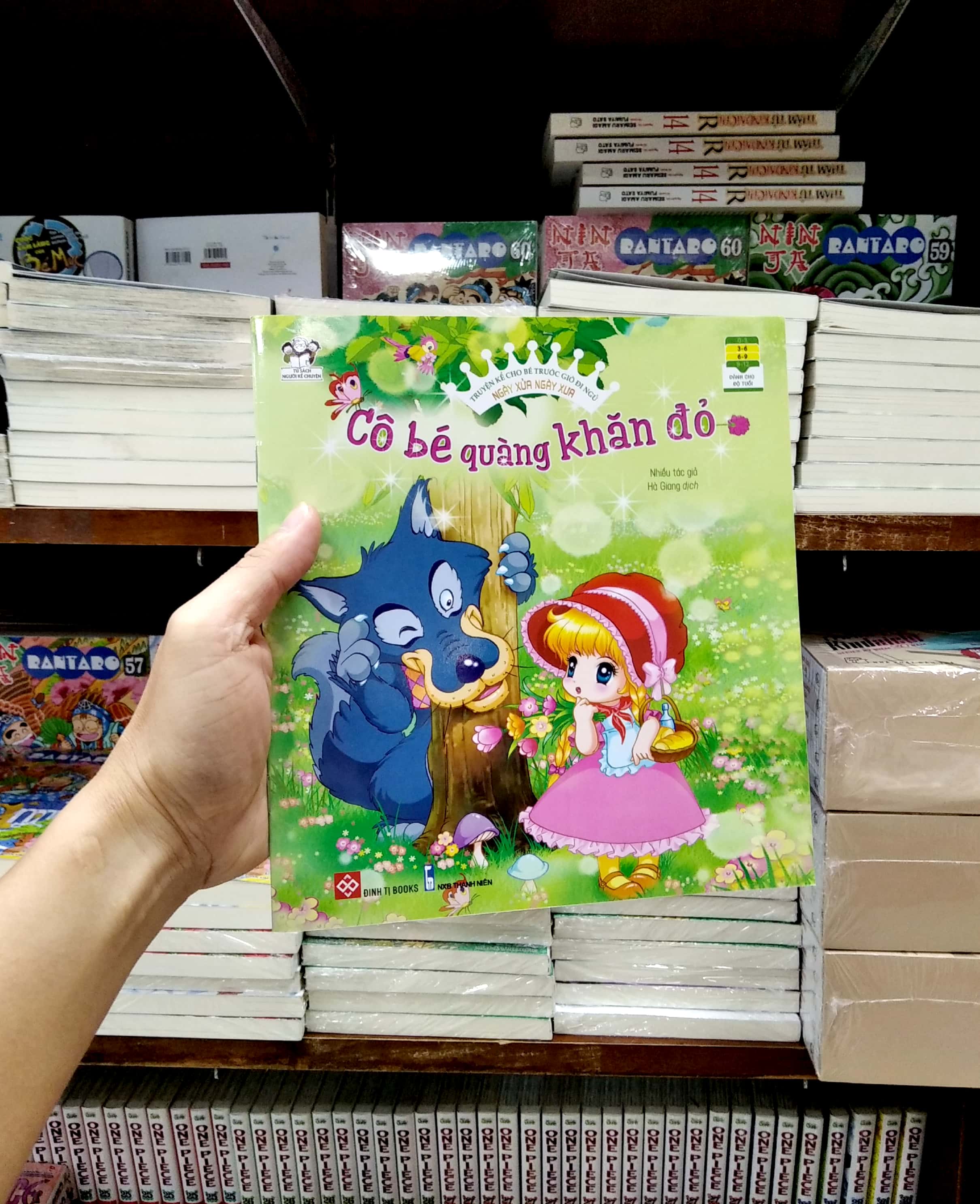 truyện kể cho bé trước giờ đi ngủ - ngày xửa ngày xưa: cô bé quàng khăn đỏ