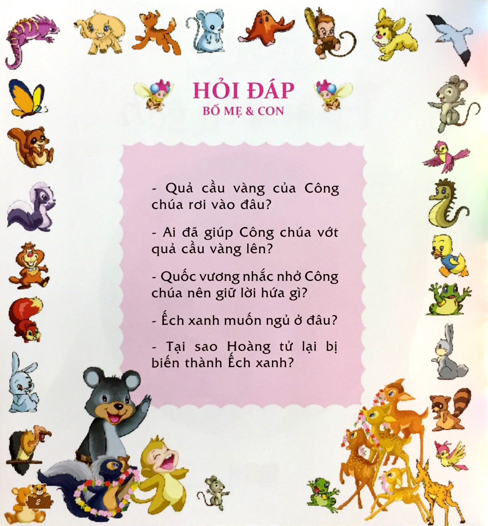 truyện kể cho bé trước giờ đi ngủ - ngày xửa ngày xưa: hoàng tử ếch