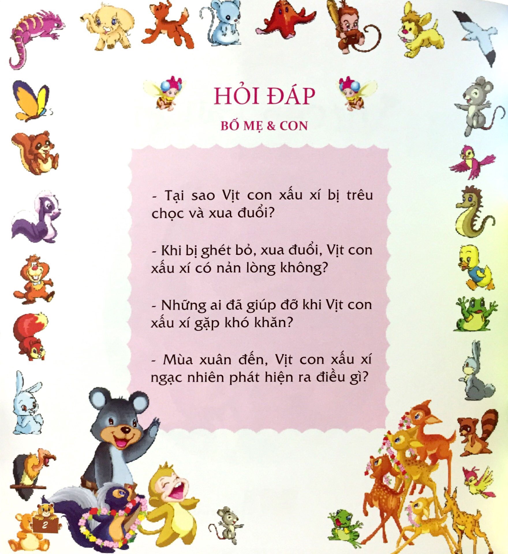 truyện kể cho bé trước giờ đi ngủ - ngày xửa ngày xưa - vịt con xấu xí