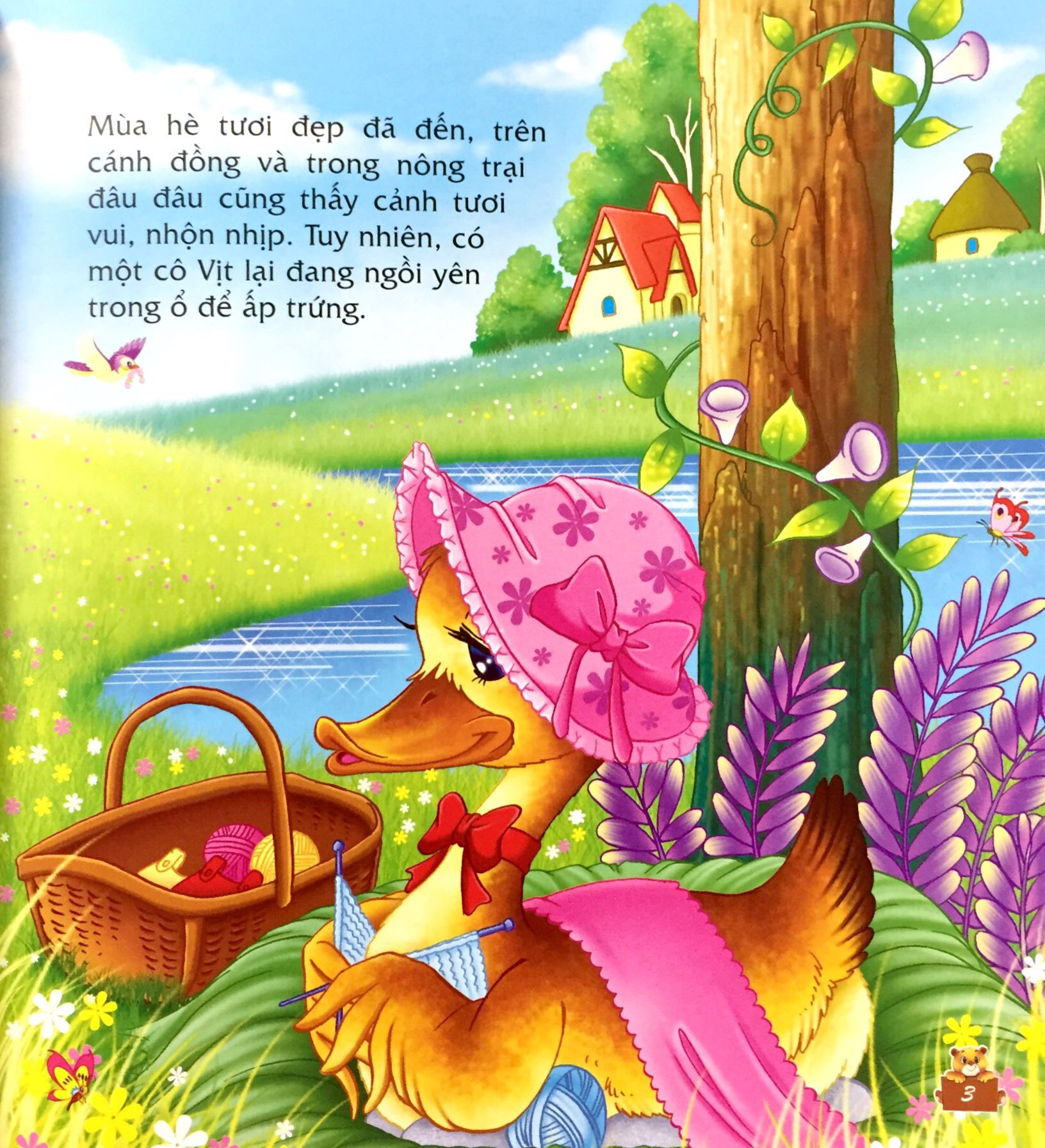 truyện kể cho bé trước giờ đi ngủ - ngày xửa ngày xưa - vịt con xấu xí