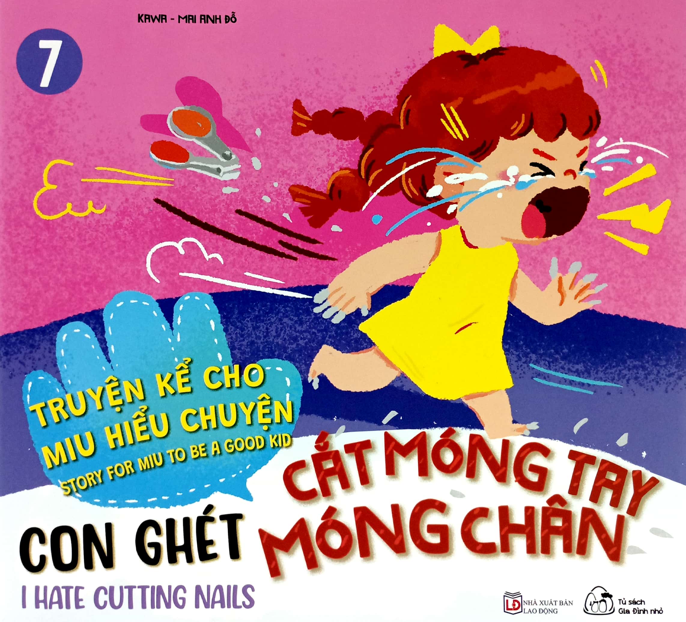 truyện kể cho miu hiểu chuyện - con ghét cắt móng chân, móng tay (song ngữ việt-anh)