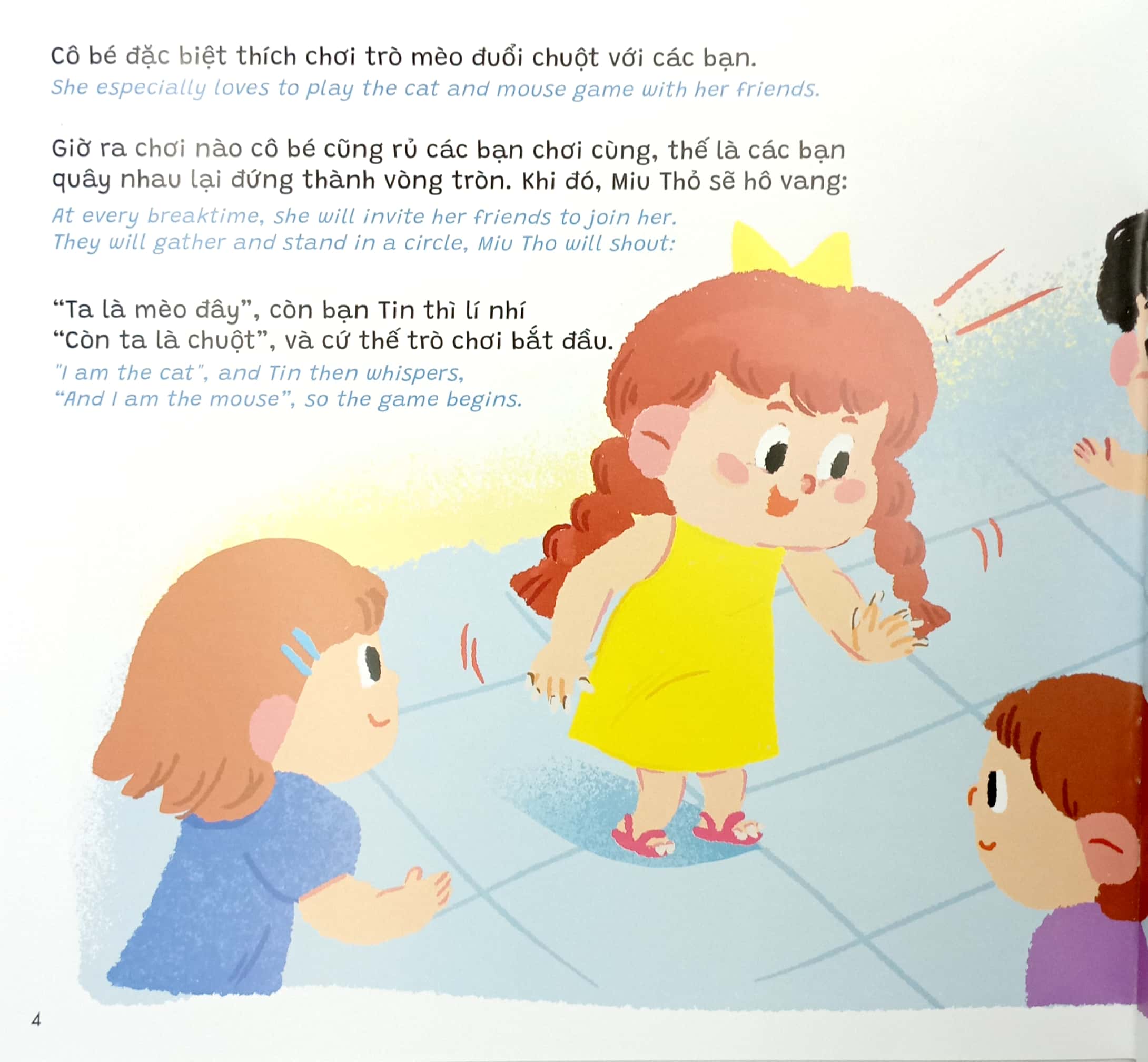 truyện kể cho miu hiểu chuyện - con ghét cắt móng chân, móng tay (song ngữ việt-anh)