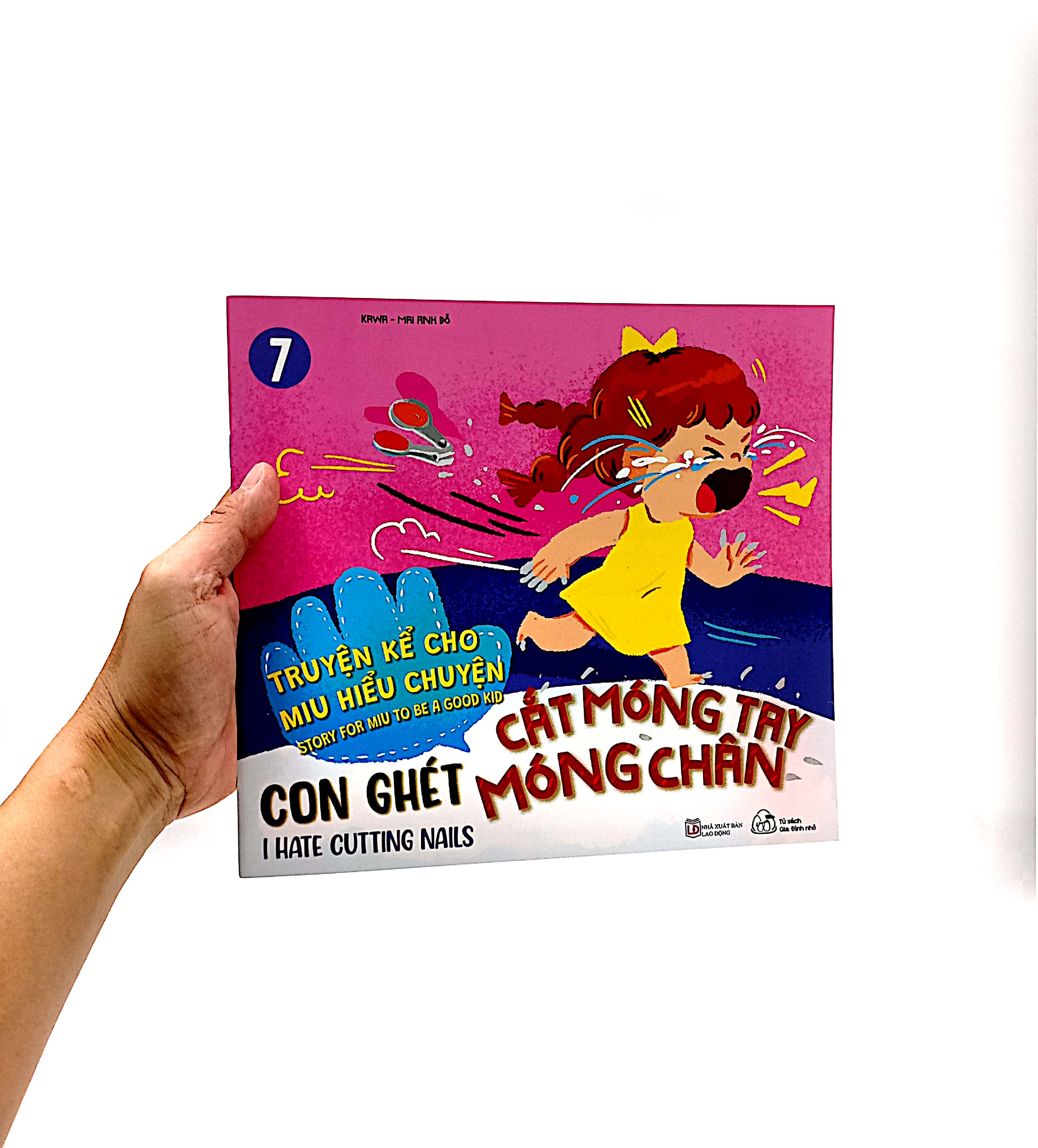 truyện kể cho miu hiểu chuyện - con ghét cắt móng chân, móng tay (song ngữ việt-anh)